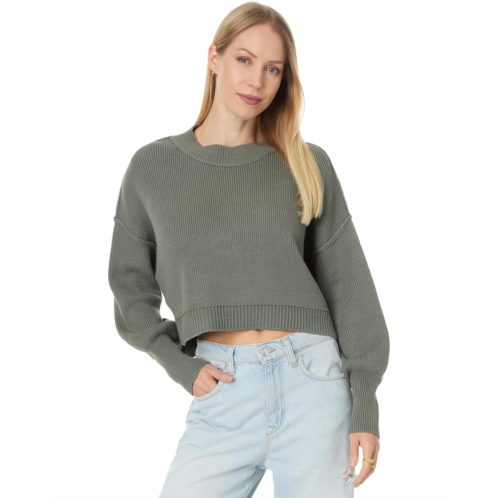 Free People Easy Street Crop Pullover