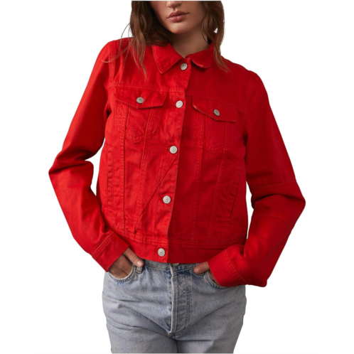 Free People Rumors Denim Jacket