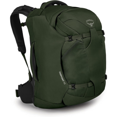 Osprey farpoint 55l mens travel backpack - gopher green