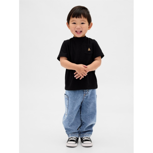 Gap Baby & Toddler Knit Barrel Jeans