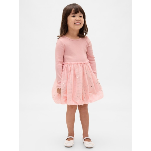 Gap Baby & Toddler Mixed Media Bubble Dress