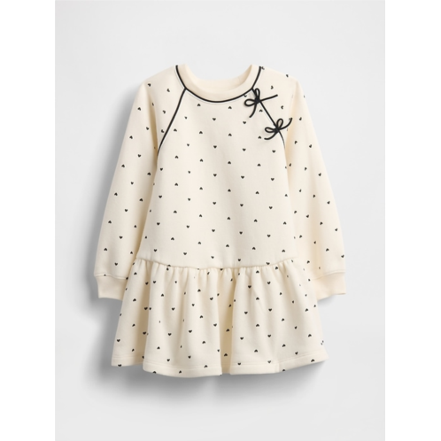 Gap Baby & Toddler Bow Sweatshirt Dress