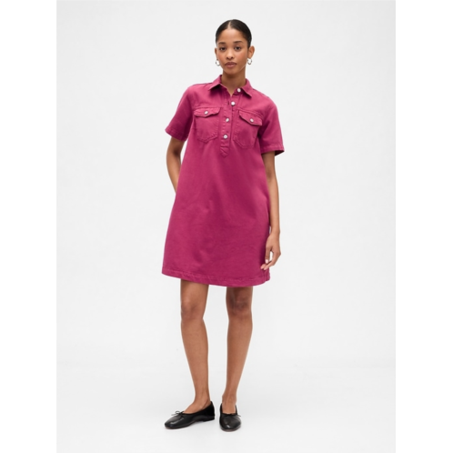 Gap Relaxed Denim Mini Dress