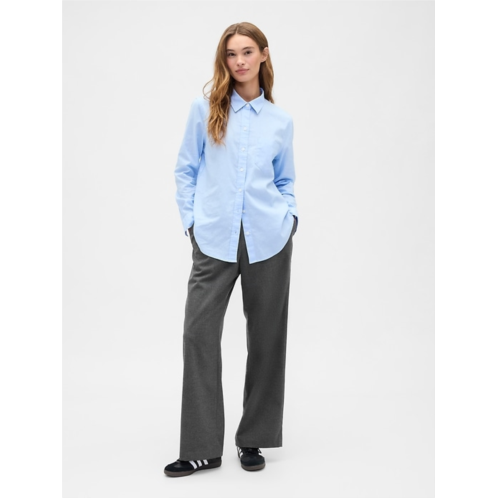 Gap Recycled Mid Rise Easy Wide-Leg Pants
