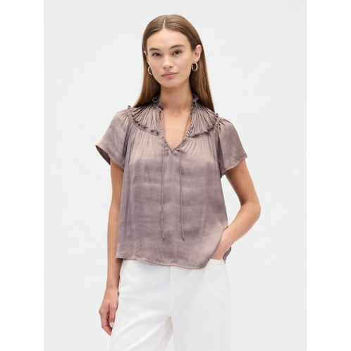 Gap 100% Recycled Relaxed Splitneck Top