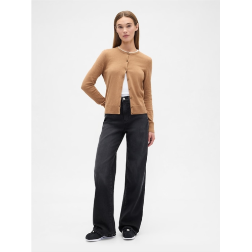 Gap High Rise Wide-Leg Sweatpant Jeans