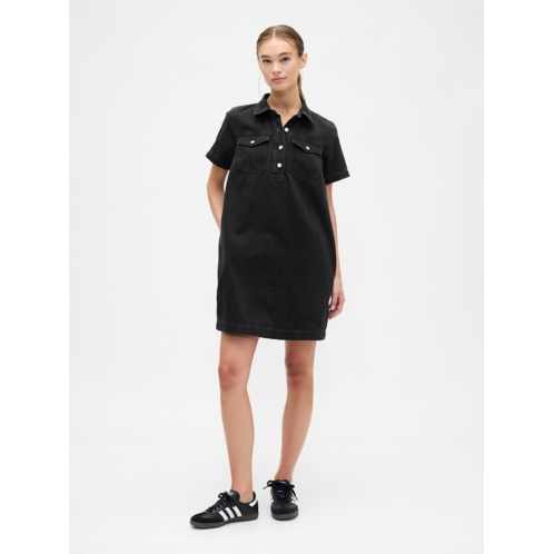 Gap Relaxed Denim Mini Dress