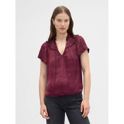 Gap 100% Recycled Relaxed Splitneck Top
