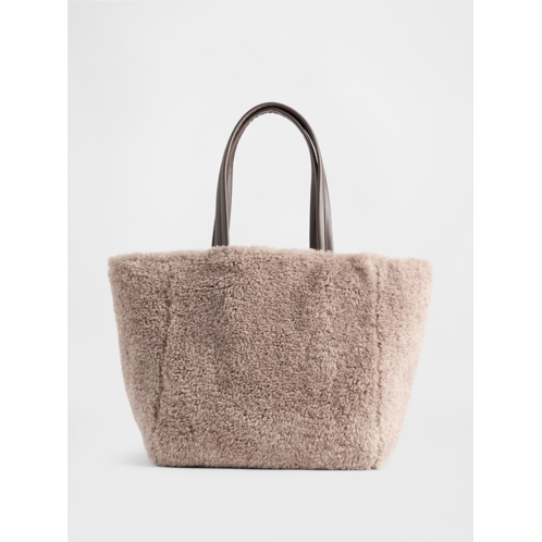 Gap Faux-Fur Tote Bag