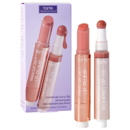 Tarte mini maracuja juicy lip plumping pair