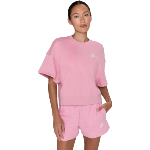 Womens Nike Sportswear Club Fleece Seasonal Loose Top