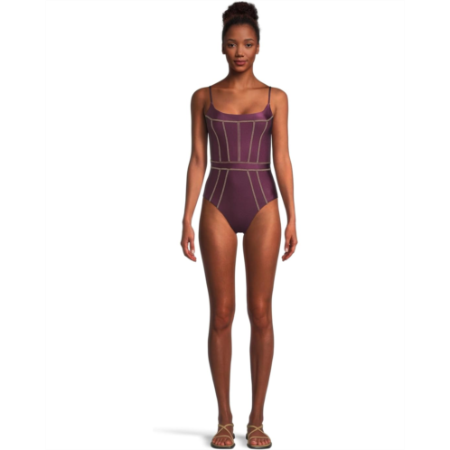 Womens BECCA Color Sheen Makenna Corest One Piece