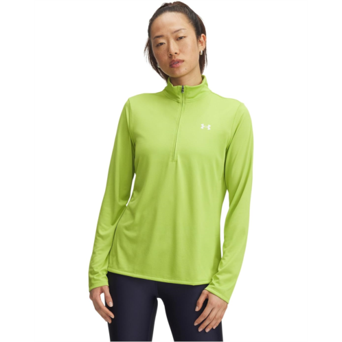 Womens Under Armour Tech 1/2 Zip Solid