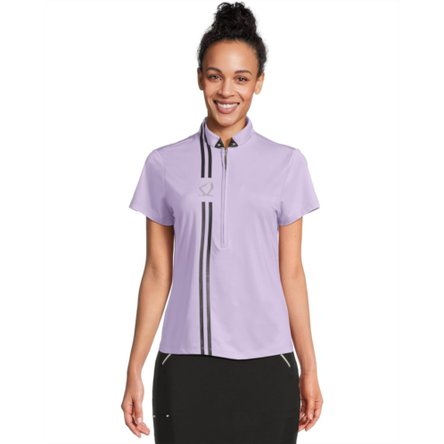 Womens Jamie Sadock Icon Short Sleeve Polo