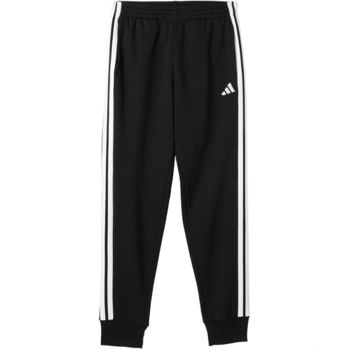 Adidas Kids 3-Stripe Fleece Joggers (Big Kid)