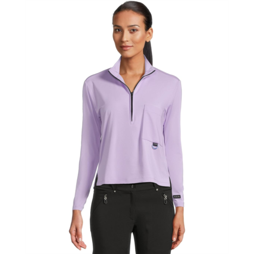 Womens Jamie Sadock Cloud 1/4 Zip Sweater