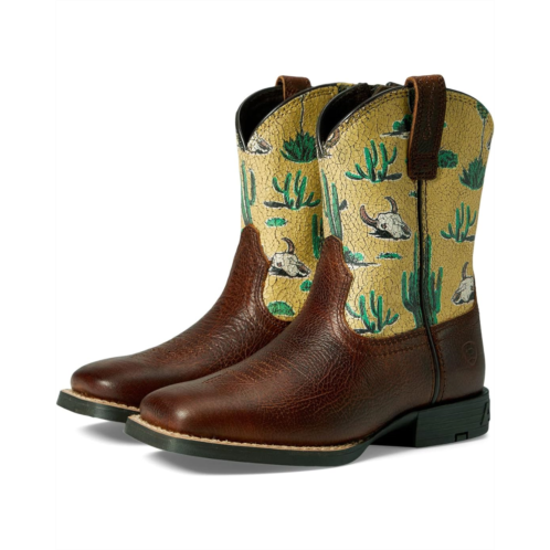 Ariat Kids Round Up Wide Square Toe Easy Fit Western Boot (Toddler)