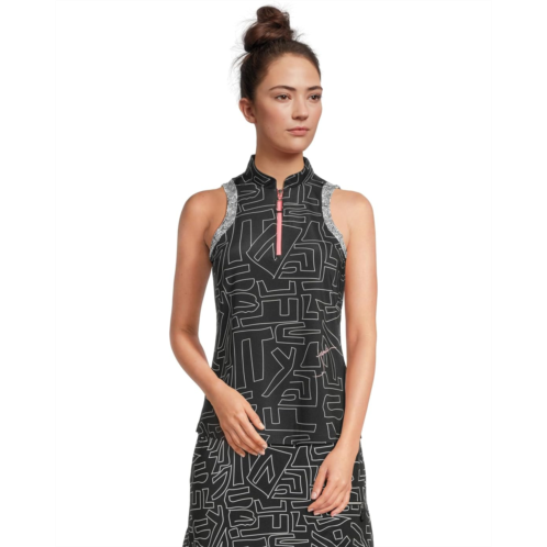 Jamie Sadock Hieroglyphics Print Sleeveless Top