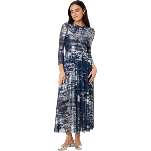 Ted Baker Iggiey 3/4 Length Sleeve Dress with Ruffled Skirt