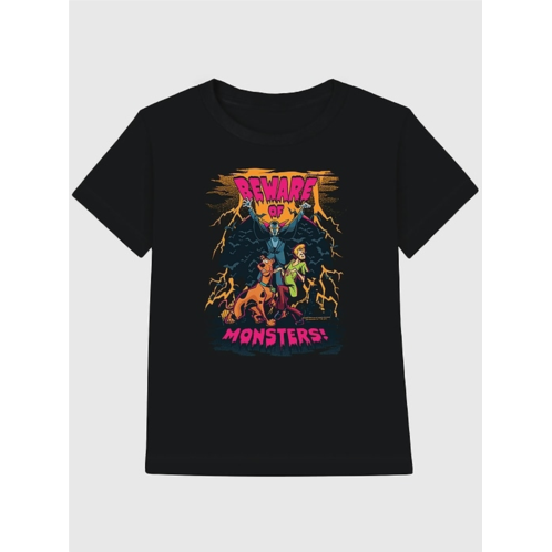 OldNavy Scooby Doo Shaggy Beware Of Monsters Graphic T-Shirt for Kids
