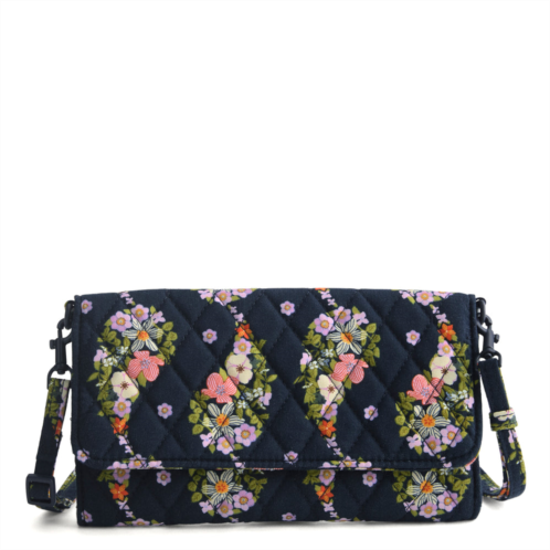 Vera Bradley outlet cotton wallet crossbody