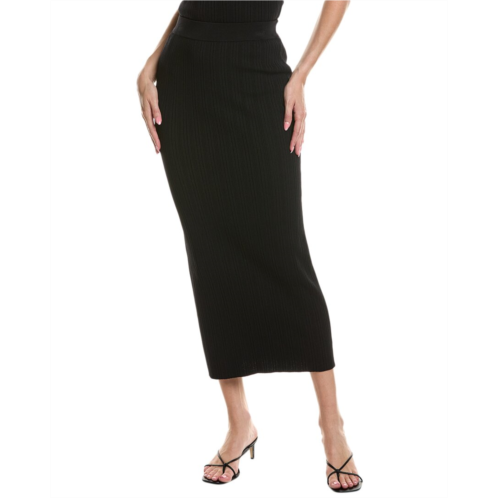 Kenneth Cole variegated rib maxi skirt