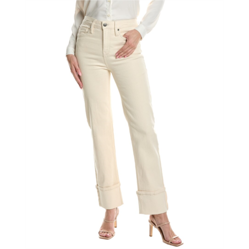 Kenneth Cole straight leg wide cuff jean