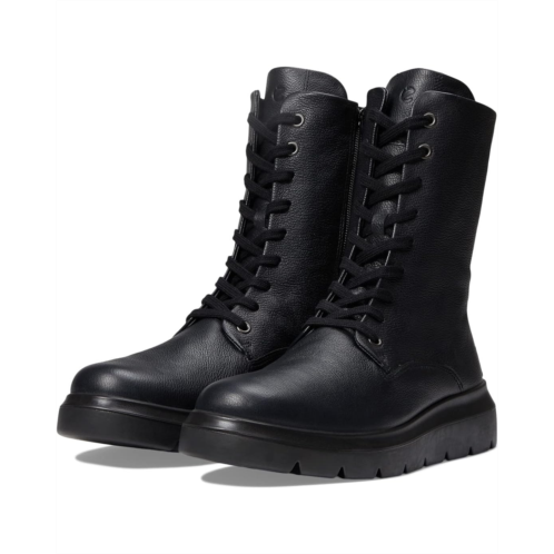 Womens ECCO Nouvelle Hydromax Water-Resistant Tall Lace Boot