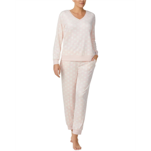 Kate Spade New York Stretch Velour Long Sleeve Joggers Set