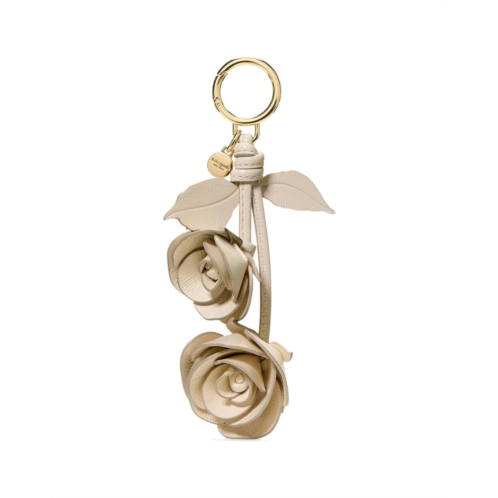 Kate Spade New York Charmed Crinkle Patent Leather Stacked Rose Bag Charm