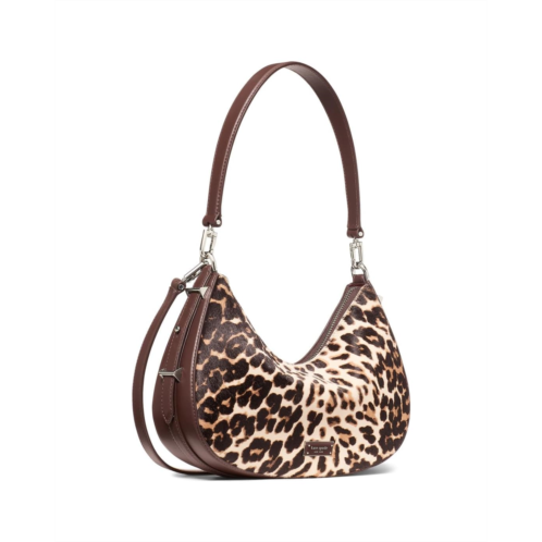 Kate Spade New York Liv Downtown Leopard Haircalf Convertible Shoulder