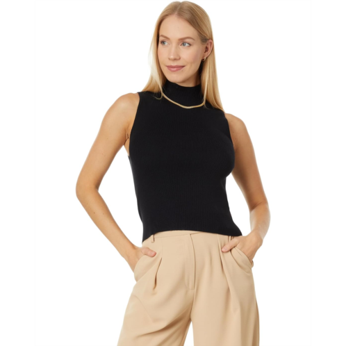 Womens Madewell Wide Rib Mockneck Sweater Tank