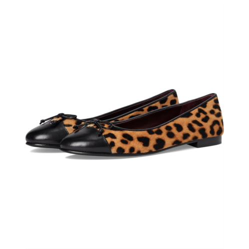 Womens Tory Burch Cap-Toe Ballet