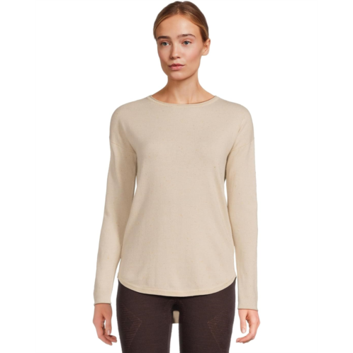 Womens Smartwool Shadow Pine Colorblock Sweater