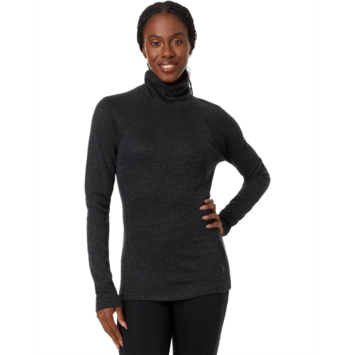 Womens Smartwool Thermal Merino Rib Turtleneck