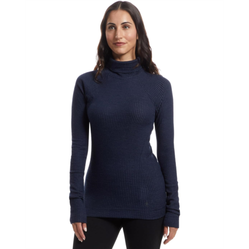 Womens Smartwool Thermal Merino Rib Turtleneck