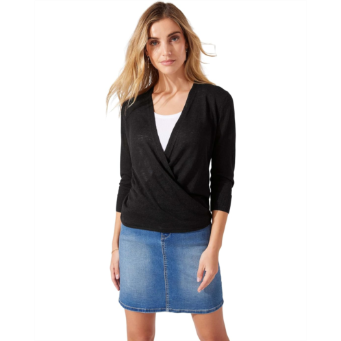 Womens Tommy Bahama Addison Linen Rayon Cardigan