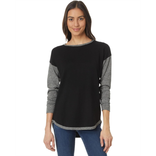 Womens Smartwool Shadow Pine Colorblock Sweater