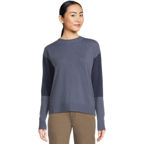 Womens Smartwool Edgewood Colorblock Crew Sweater