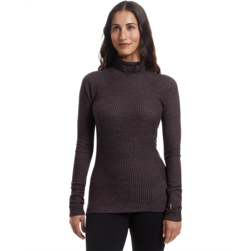 Womens Smartwool Thermal Merino Rib Turtleneck