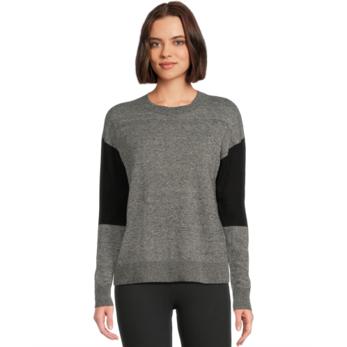 Womens Smartwool Edgewood Colorblock Crew Sweater