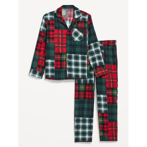 OldNavy Printed Flannel Pajama Set for Men