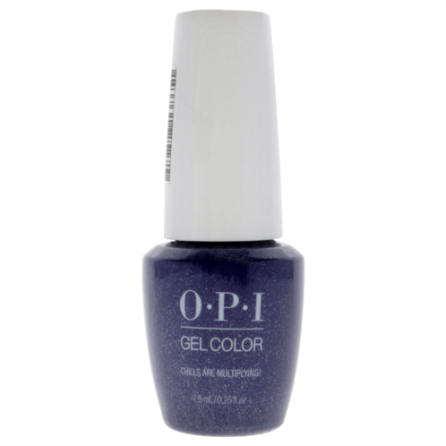 OPI gelcolor - gc g46b chills are multiplying by for women - 0.25 oz nail polish