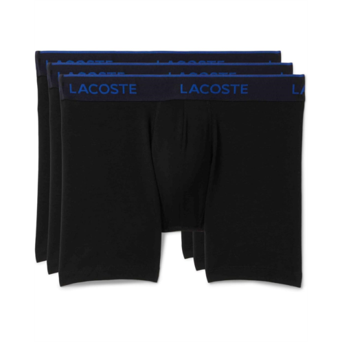 Mens Lacoste 3-Pack Boxer Briefs
