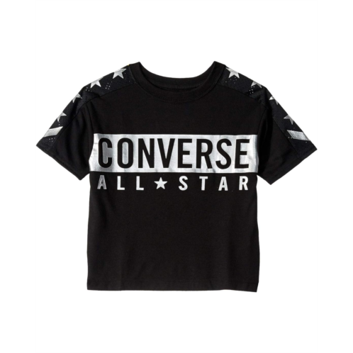 Converse Kids Short Sleeve Mesh-Panel All Star Logo Graphic T-Shirt (Big Kids)