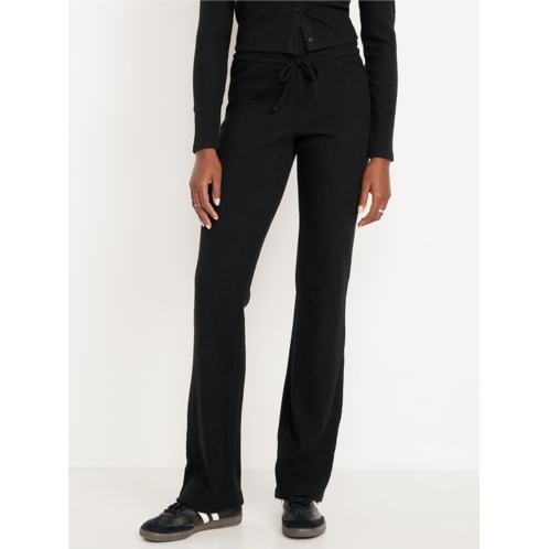 OldNavy Extra High-Waisted Rib Flare Leggings