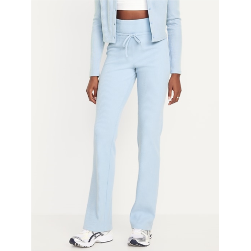 OldNavy Extra High-Waisted Rib Flare Leggings