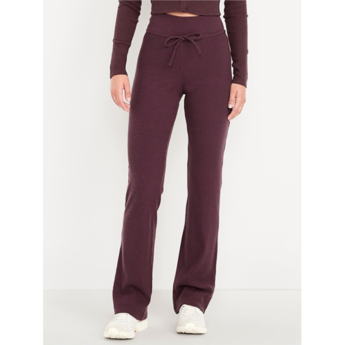 OldNavy Extra High-Waisted Rib Flare Leggings