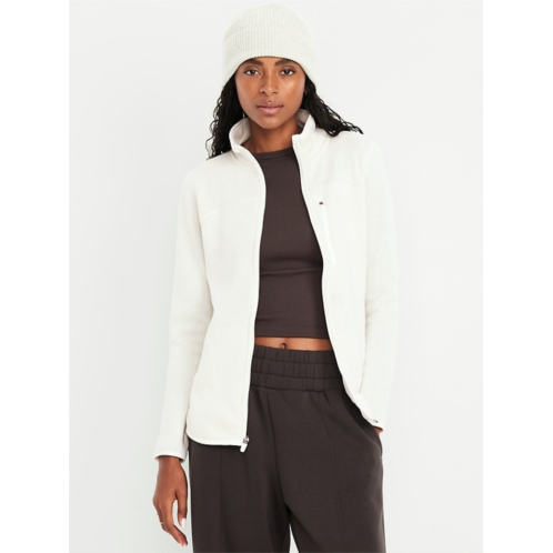 OldNavy Sweater-Knit Fleece Zip Jacket