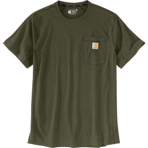 Carhartt Mens Force Relaxed Short Sleeve T-shirt Basil Heather